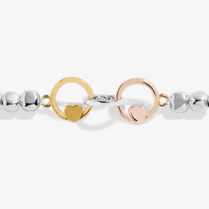 Joma Jewellery Forever Yours - Dream Believe Achieve Silver Stretch Bracelet