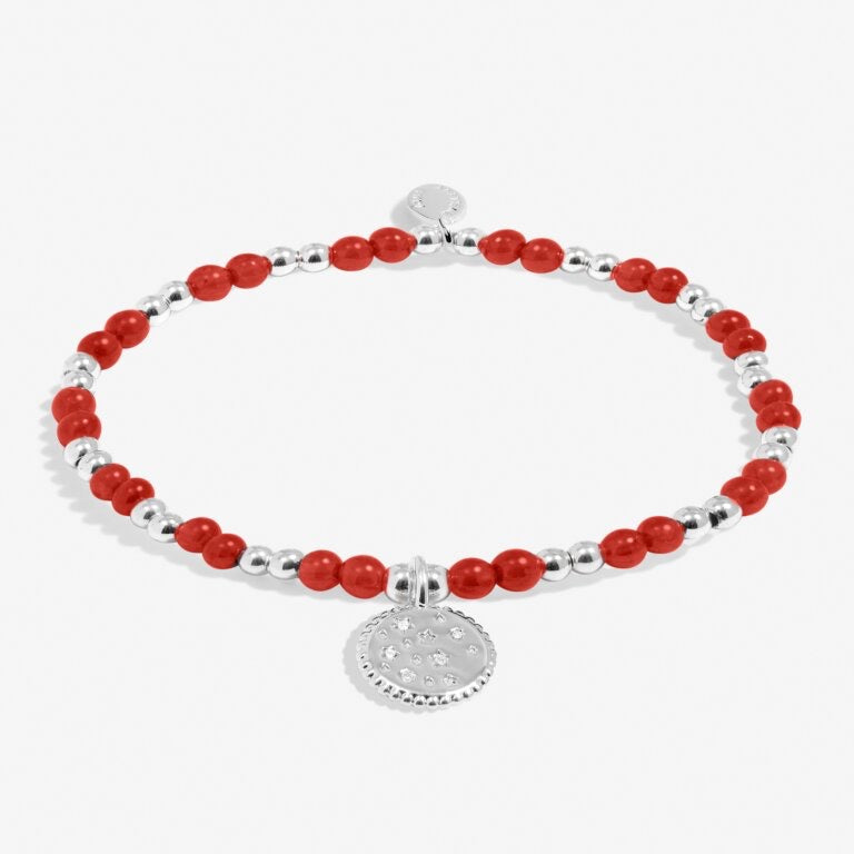 Joma Jewellery - Girls - A Little January Birthstone Bracelet - Garnet