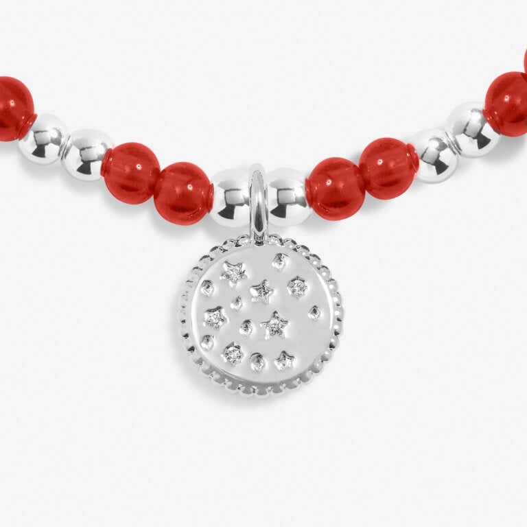 Joma Jewellery - Girls - A Little January Birthstone Bracelet - Garnet