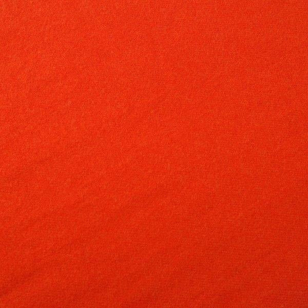 Eco Blend Orange Plain Tassel Scarf
