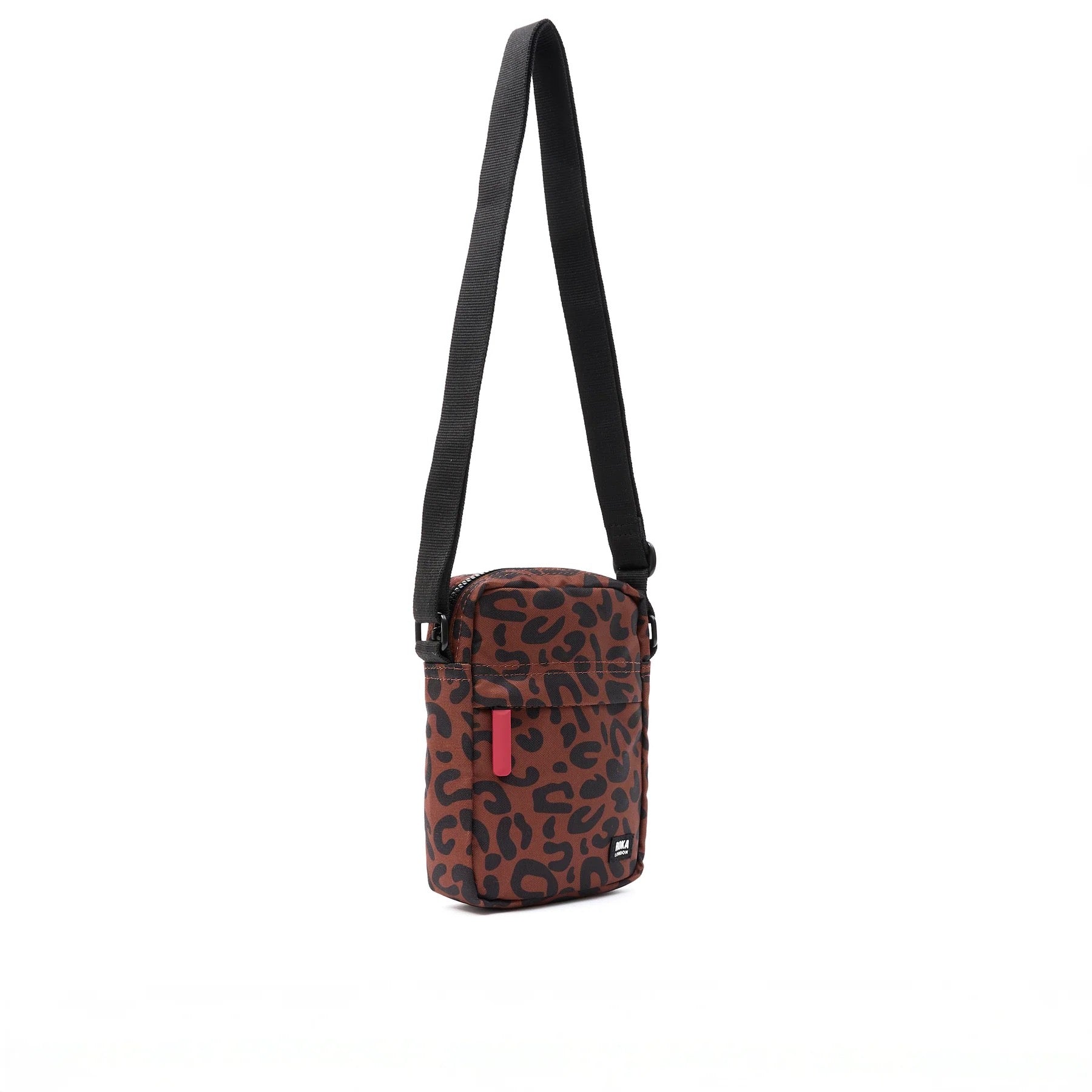 ROKA Bond Crossbody Bag -Sustainable Canvas - Scarlet Leopard ( Limited Edition)