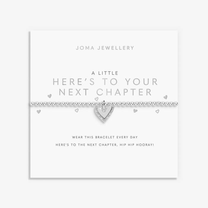 Joma Jewellery Here’s To Your Next Chapter - Silver Plated Bracelet