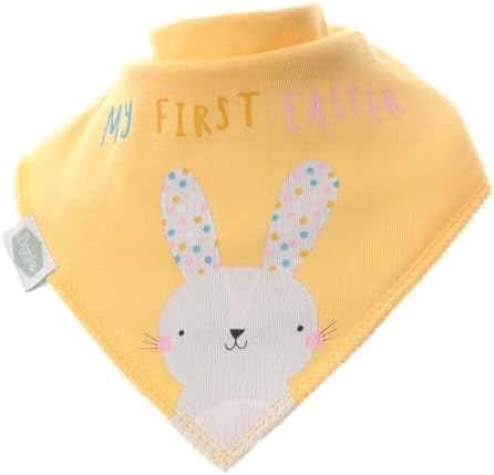 Ziggle My First Easter Yellow Dribble Bib