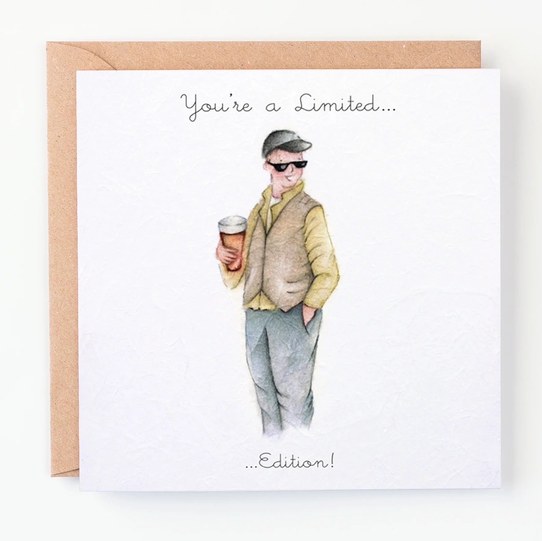 Berni Parker - Limted Edition - Male Blank Card