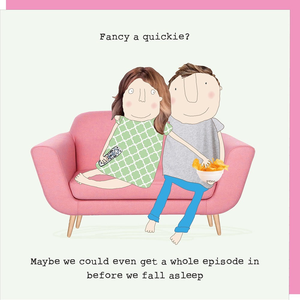 Rosie Made a Thing - Quickie - Blank Card