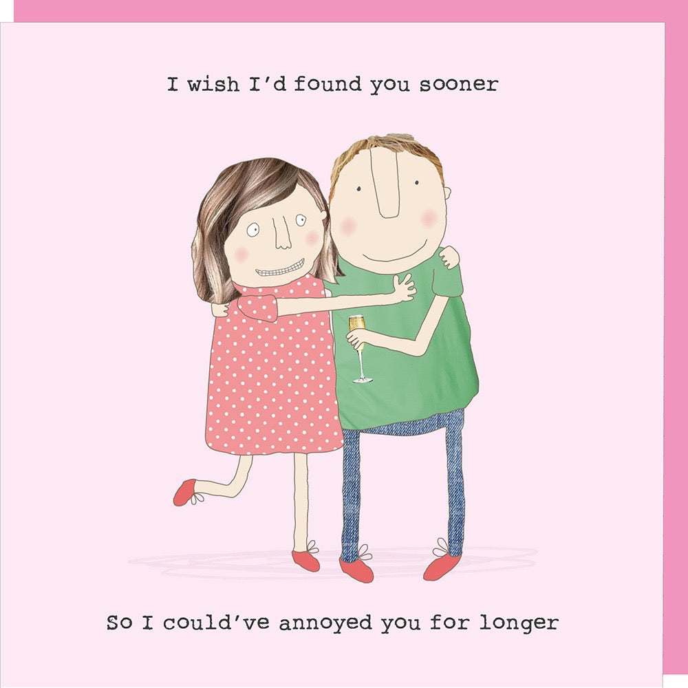Rosie Made a Thing - Annoy You - Blank Card