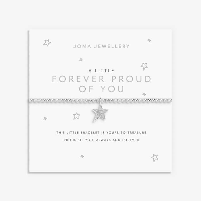 Joma Jewellery Forever Proud Of You - Silver Plated Bracelet