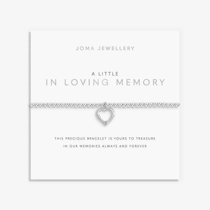 Joma Jewellery A Little In Loving Memory - Silver Plated Bracelet