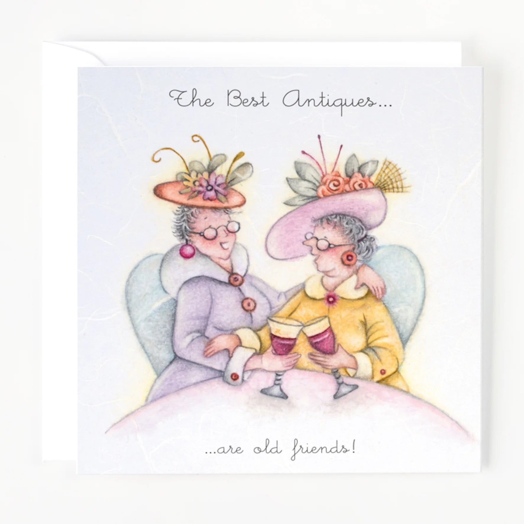 Berni Parker - The Best Antiques - Blank Card