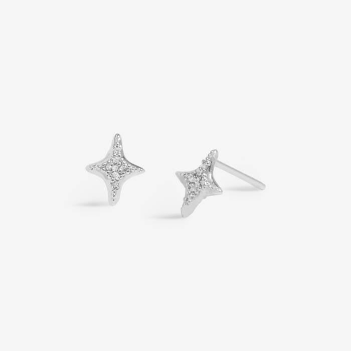 Joma Jewellery Mini Charms Star Stud Earrings