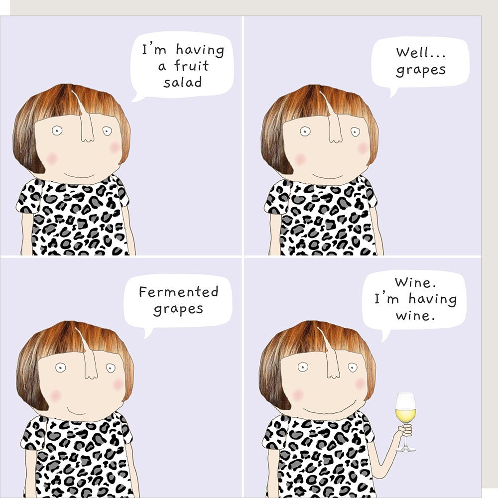 Rosie Made a Thing - Fruit Salad - Blank Card
