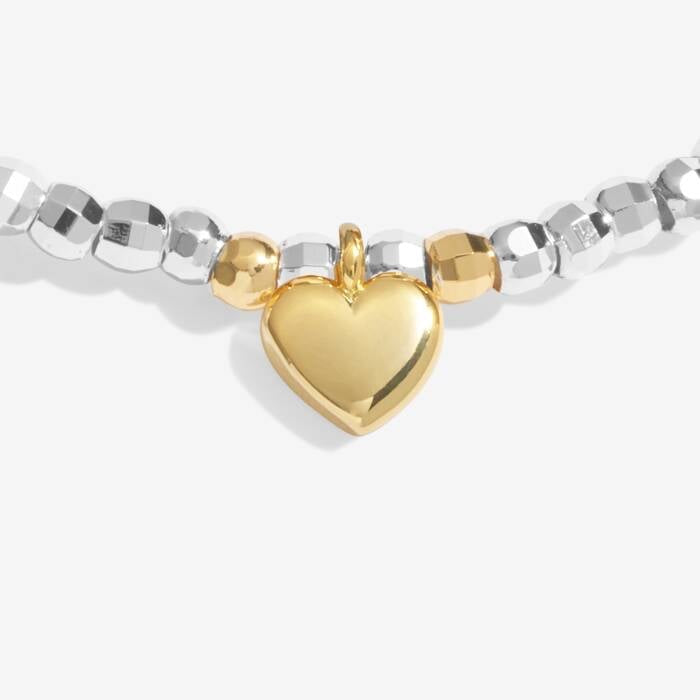 Joma Jewellery Sparkle confetti - A Little Fabulous Friend - Silver & Gold Plated Bracelet