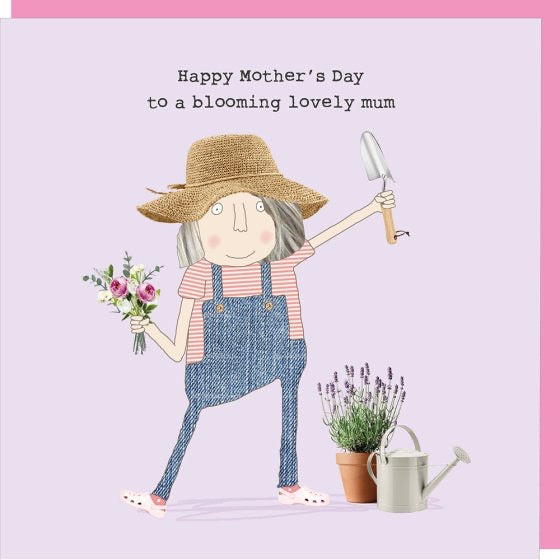 Rosie Made a Thing - Lovely Mum - Mum Blank Card