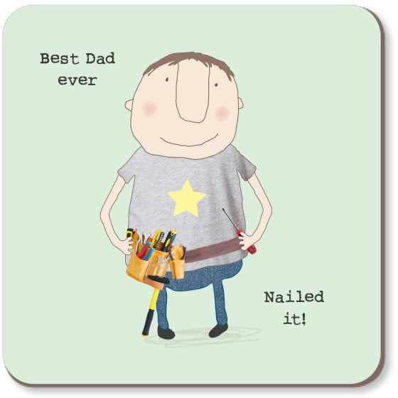 Rosie Made A Thing - Nailed It - COASTER