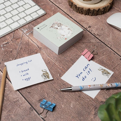 Cat & Ladybird Sticky Notes - Wrendale Designs