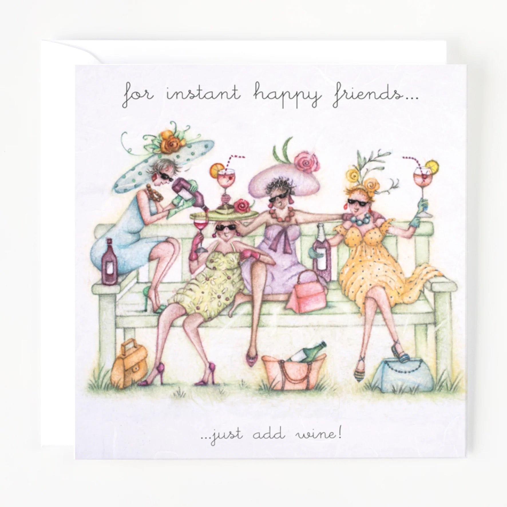 Berni Parker - Instant Happy Friends - Blank Card