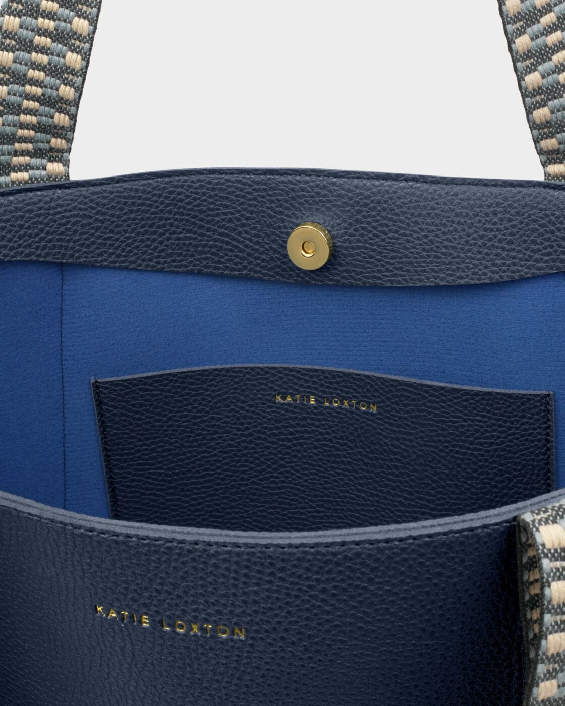 Katie Loxton Hallie Large Tote Handbag - Midnight Blue