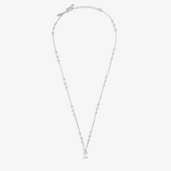 Joma Jewellery Alphabet - A Little - Z - Silver Plated Necklace