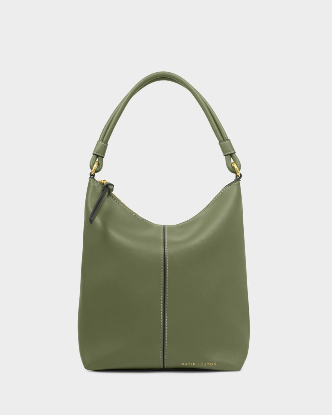 Katie Loxton - Hallie Satchel Handbag - Khaki Green