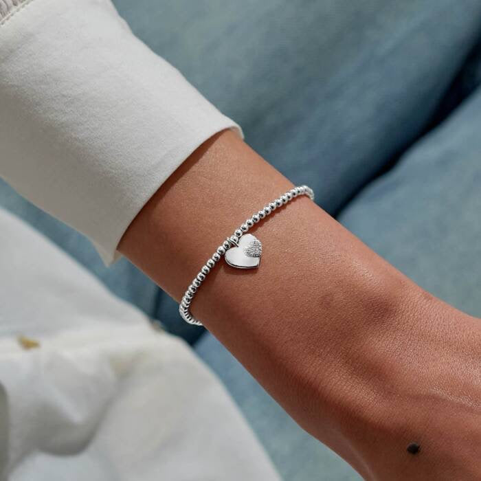 Joma Jewellery A Little Merry Christmas Wonderful Mum - Silver Plated Bracelet