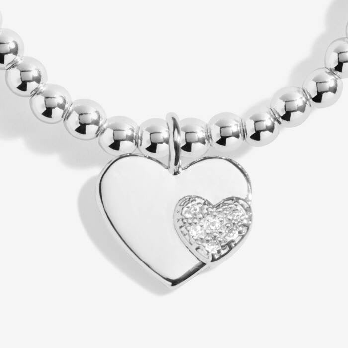 Joma Jewellery A Little Merry Christmas Wonderful Mum - Silver Plated Bracelet