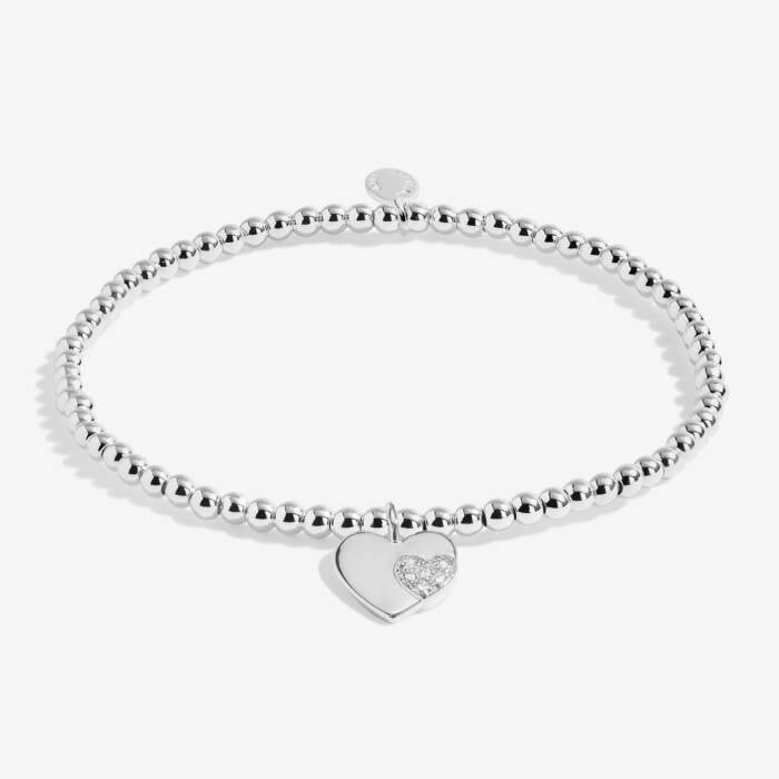 Joma Jewellery A Little Merry Christmas Wonderful Mum - Silver Plated Bracelet