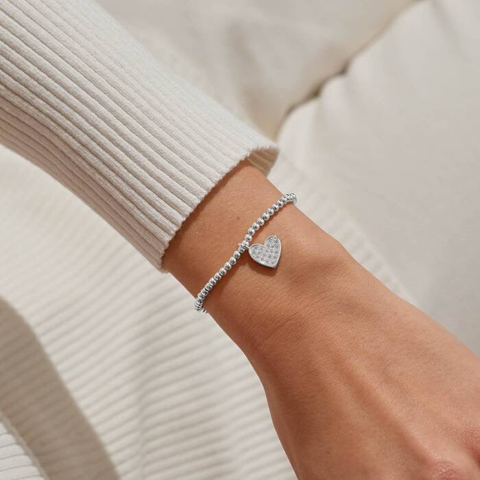 Joma Jewellery Merry Christmas Lovely Daughter - Silver Plated Bracelet