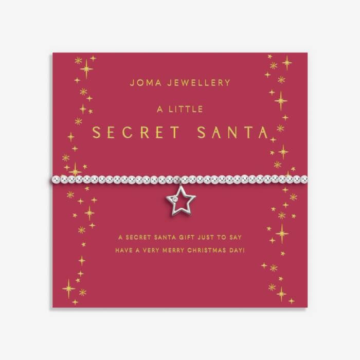 Joma Jewellery A Little Secret Santa - Silver Plated Bracelet