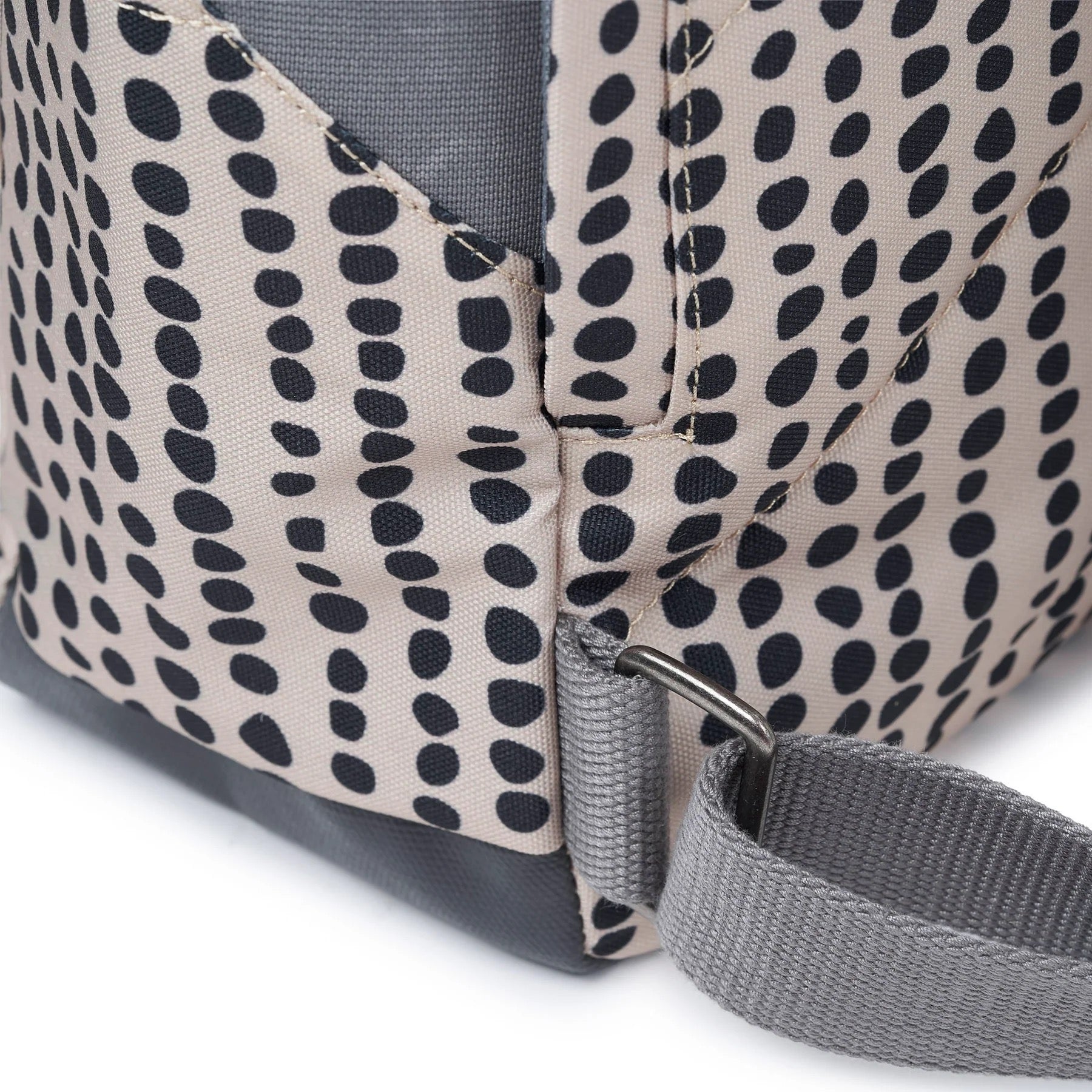 Roka Canfield B Backpack-Recycled Canvas - SMALL - Linear Dot (Limited Edition)