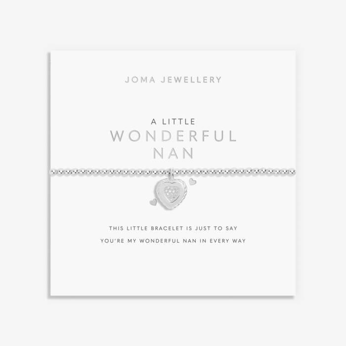 Joma Jewellery A Little Wonderful Nan - Silver Plated Bracelet