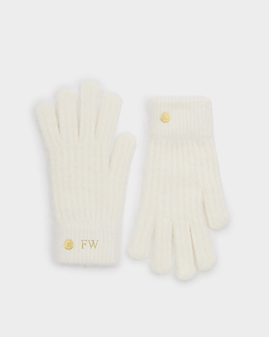 Katie Loxton Gift Boxed Soft Knit Gloves - White