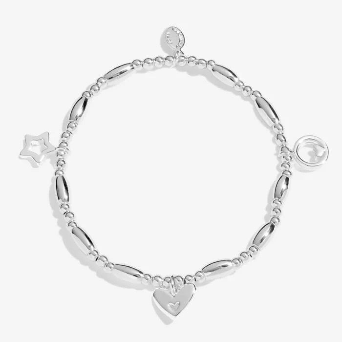 Joma Jewellery Life’s a Charm - Sister - Gift Boxed - Silver Plated Bracelet