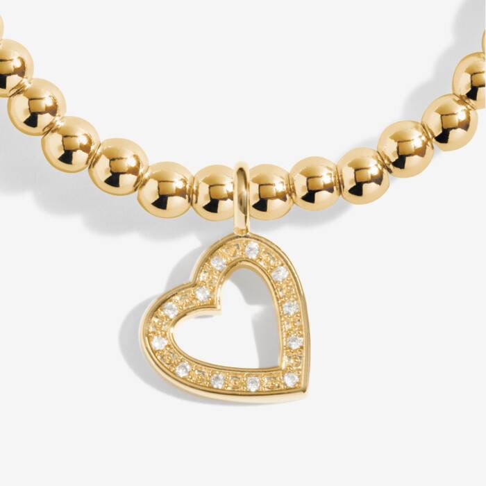Joma Jewellery A Little Happy Birthday Beautiful - Gold Plated Bracelet