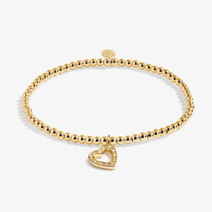 Joma Jewellery A Little Happy Birthday Beautiful - Gold Plated Bracelet