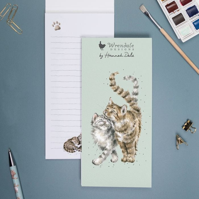 Feline Good (Cat) Magnetic Shopping Pad - Wrendale Designs