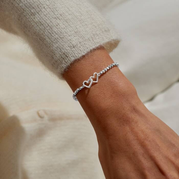 Joma Jewellery Forever Yours - Happy Birthday Fabulous Friend - Silver Plated Bracelet