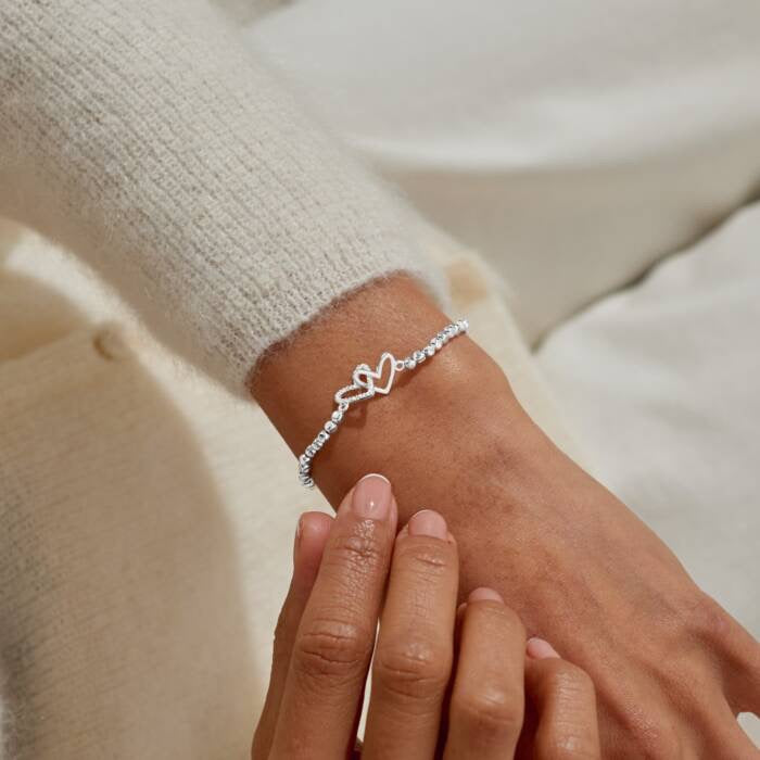 Joma Jewellery Forever Yours - Happy Birthday Super Sister - Silver Plated Bracelet