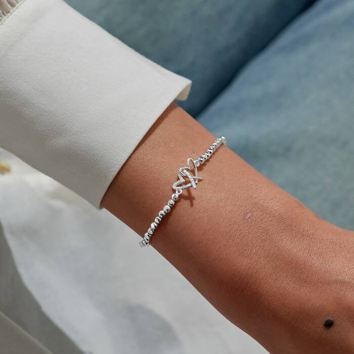 Joma Jewellery Forever Yours - Happy Birthday Darling Daughter - Silver Plated Bracelet