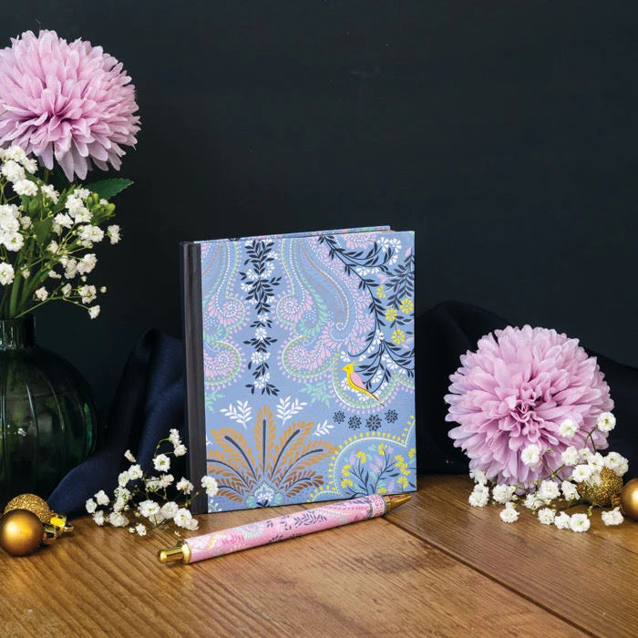 Sara Miller Peacock Filigree Password Book