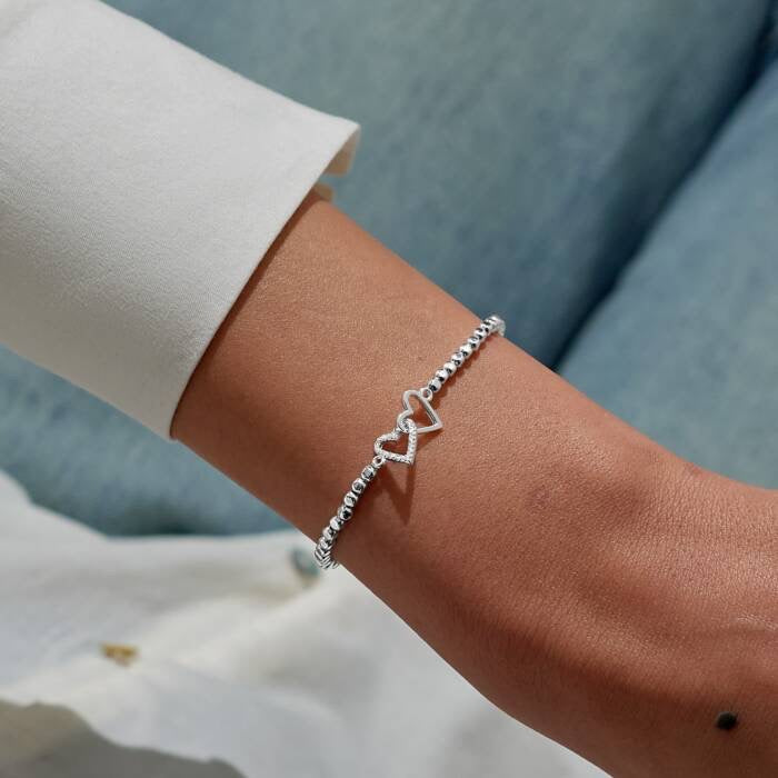 Joma Jewellery Forever Yours - Happy Birthday Wonderful Grandma - Silver Plated Bracelet