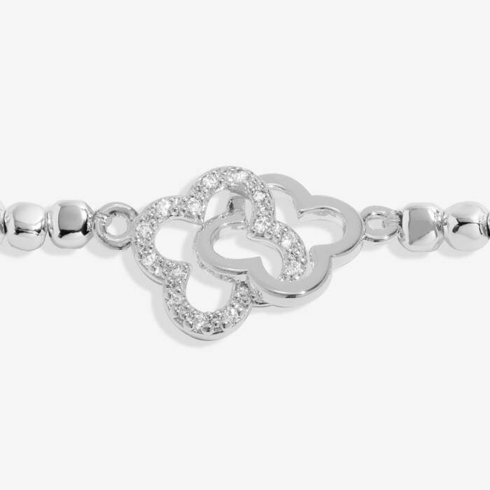 Joma Jewellery Forever Yours - Make Your Own Luck - Silver Plated Bracelet