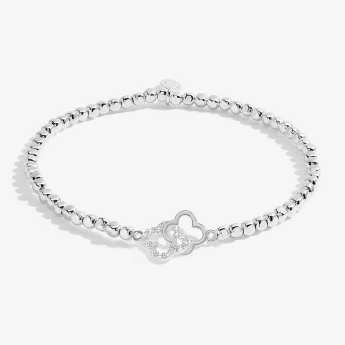 Joma Jewellery Forever Yours - Make Your Own Luck - Silver Plated Bracelet
