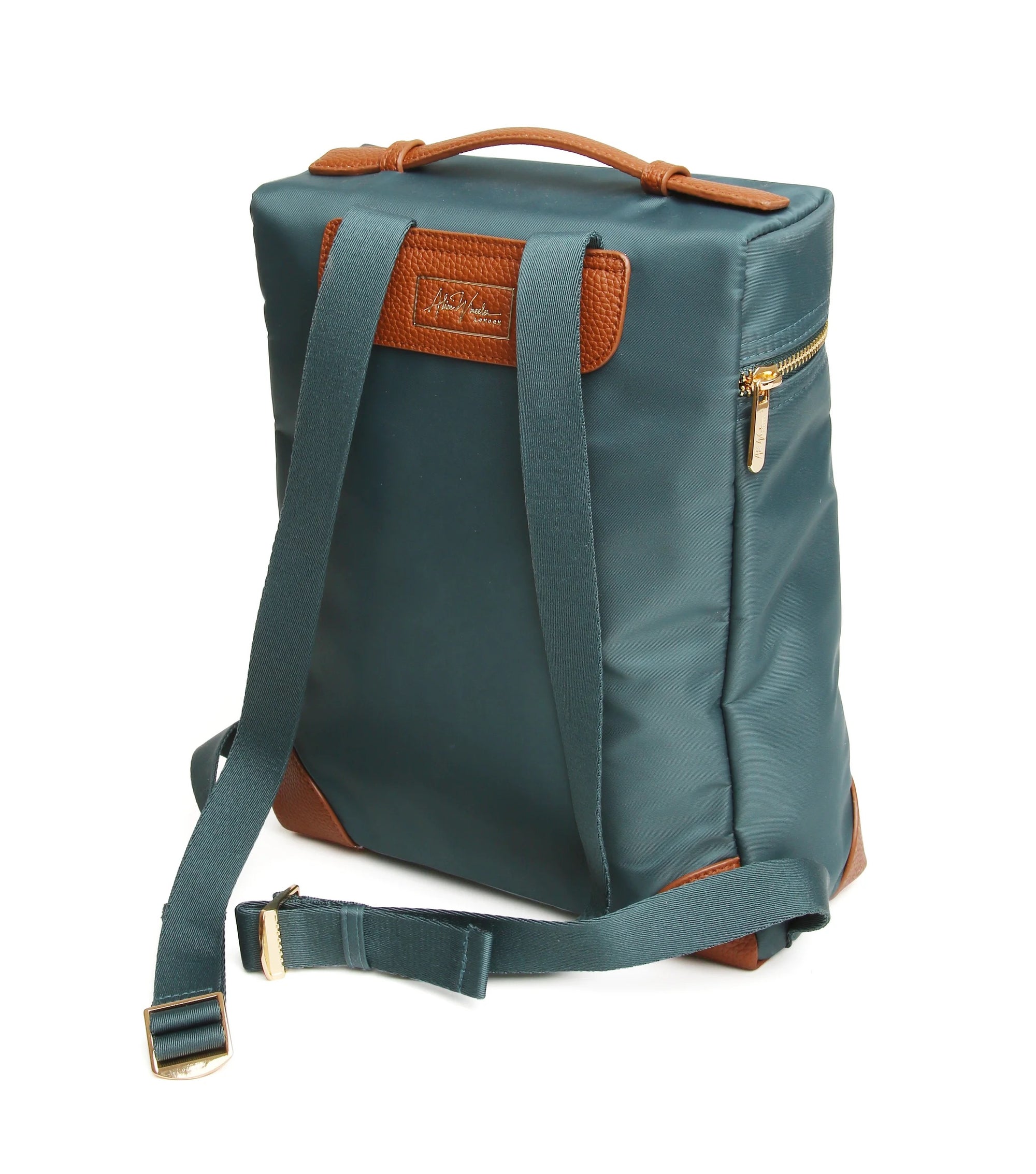 Teal Primrose Lightweight Backpack - Alice Wheeler London