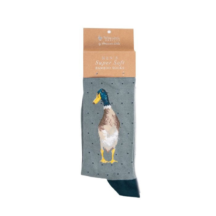 Guard Duck Mens Bamboo Socks - Wrendale Designs