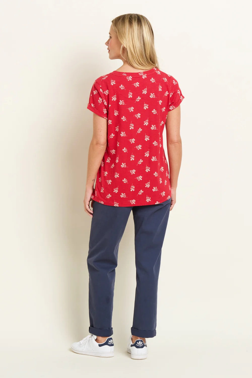Brakeburn Women's Marnie T-Shirt - Red