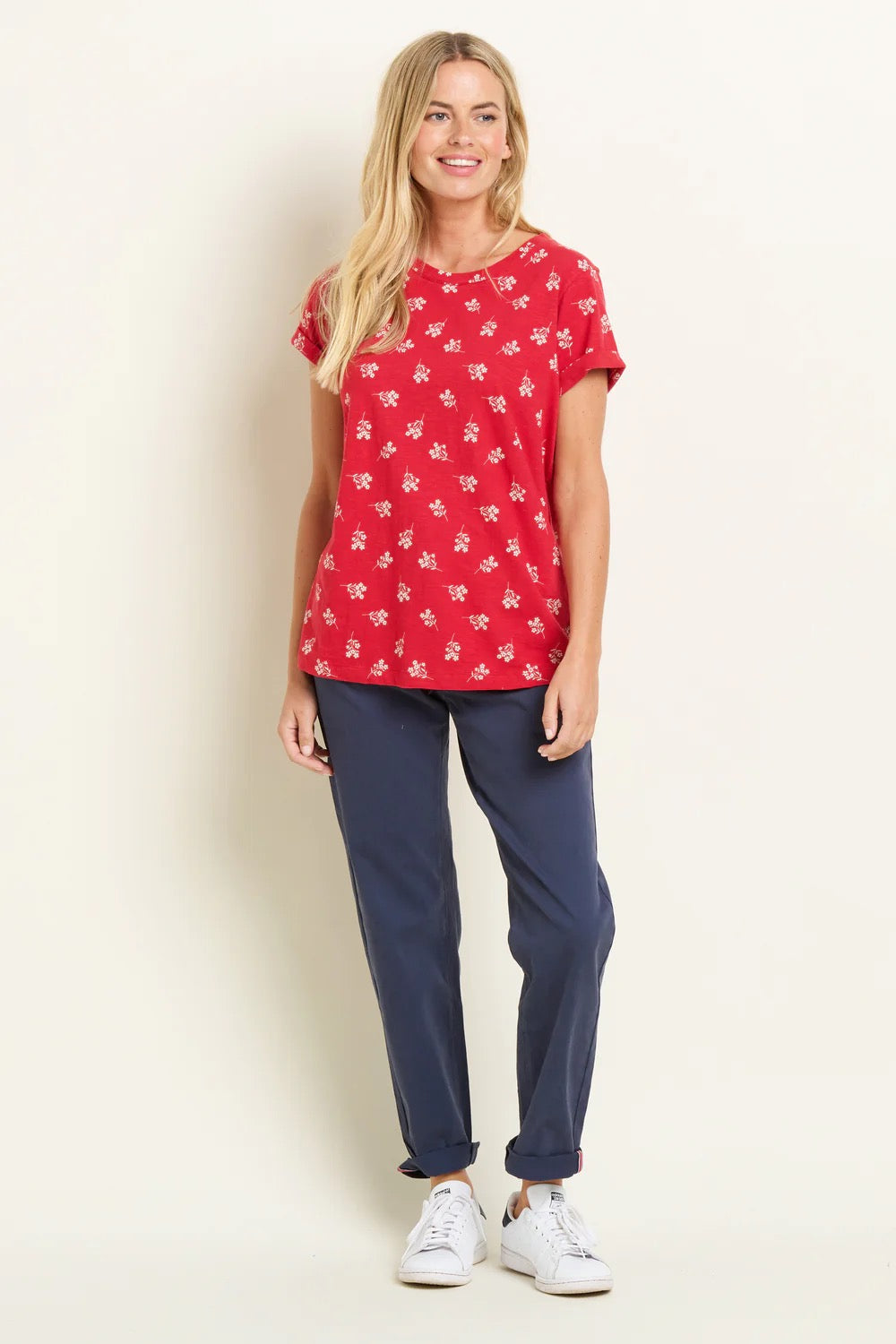 Brakeburn Women's Marnie T-Shirt - Red