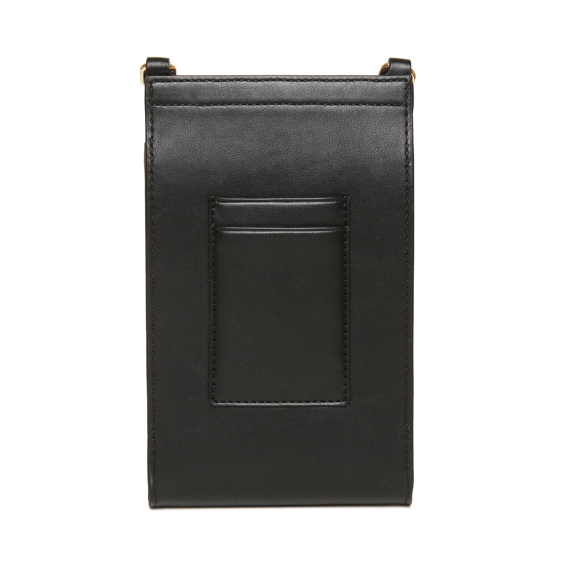 Alice Wheeler Dark Zebra Mini Bloomsbury Phone Crossbody Bag - Black