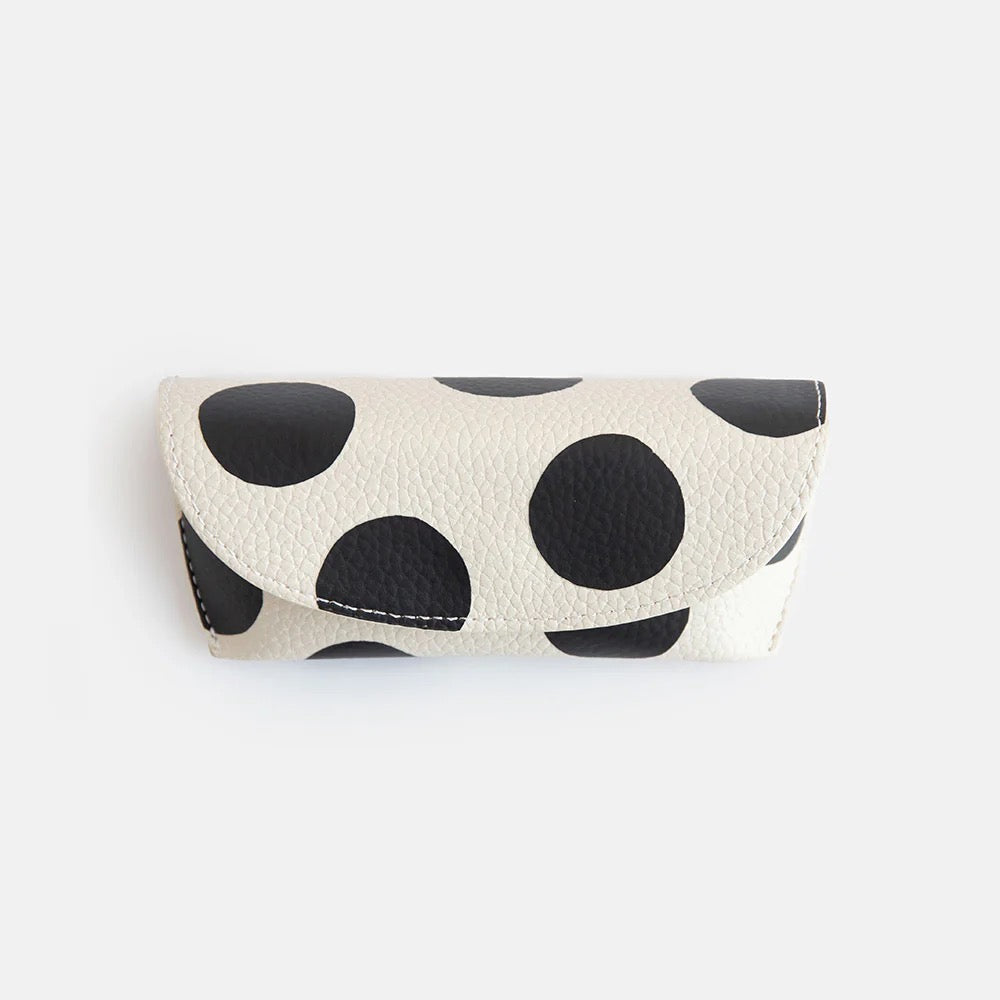 Caroline Gardner Monochrome Spot Glasses Case