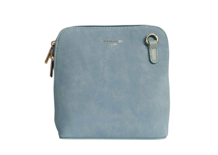 David Jones Minnie Crossbody Handbag - Sky Blue (NV6101-5)