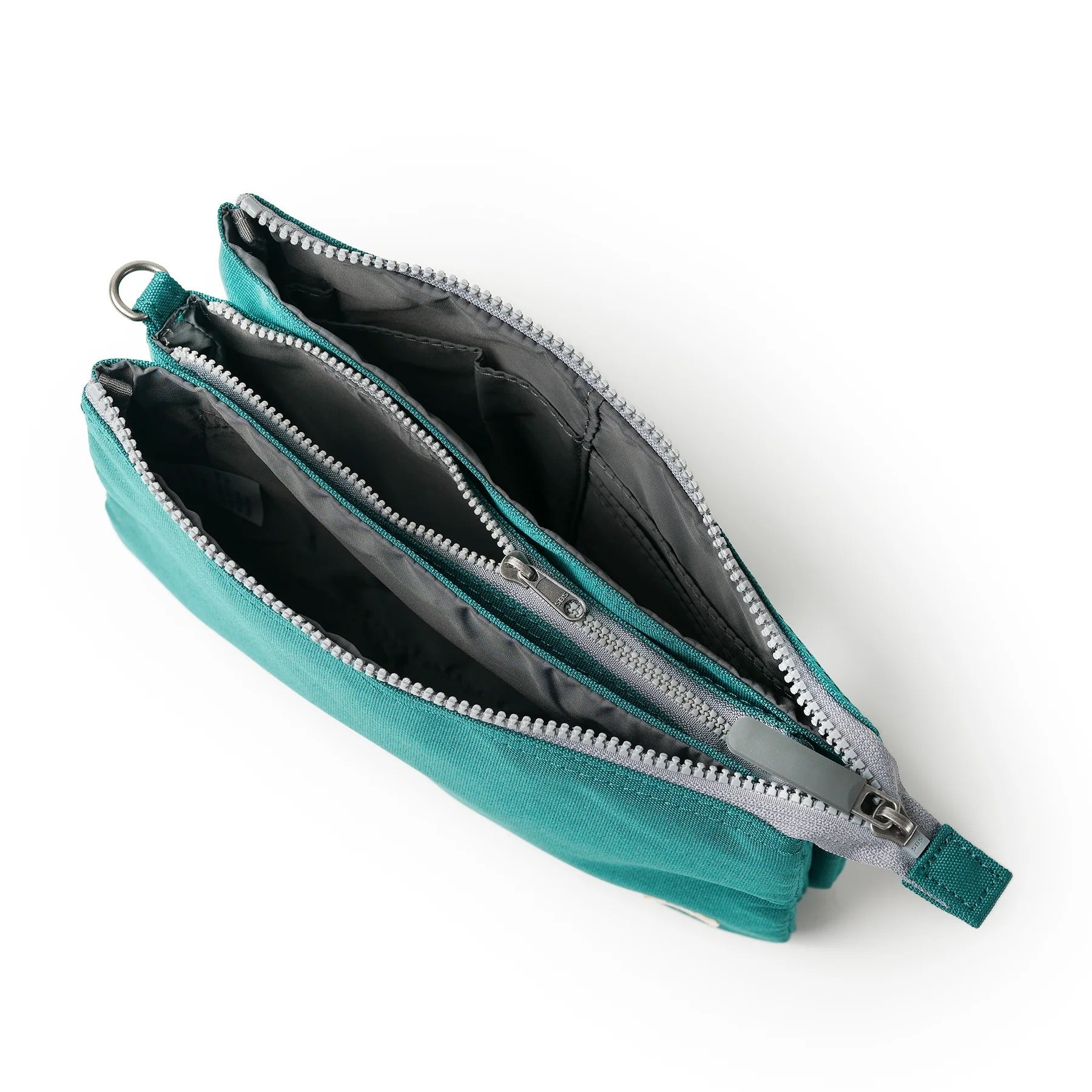 Roka Carnaby XL Crossbody-Recycled Canvas - TEAL